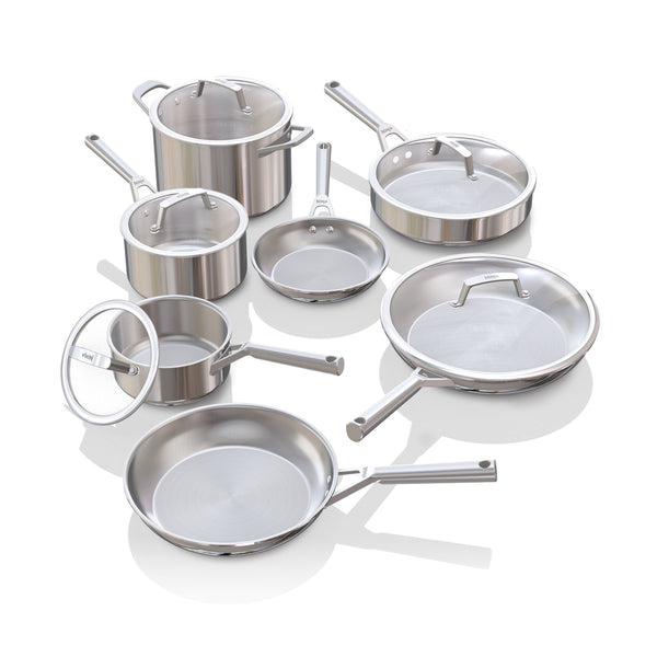 Ninja Everclad 12 piece Stainless Steel Cookware Set S9