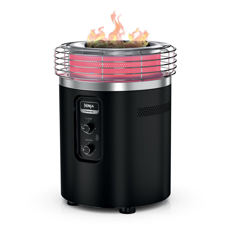 Ninja Fireside 360 Smokeless Outdoor Propane Patio Heating System & Fire Pit, 80,000 BTUs L0