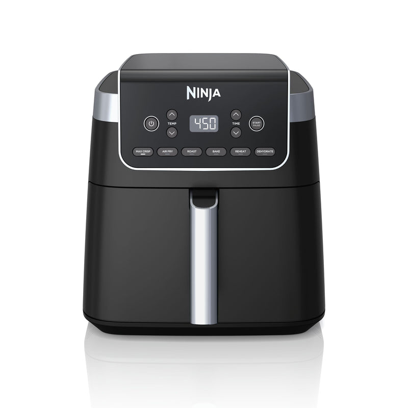 Ninja Pro XL 6-in-1 Air Fryer with Non-Stick Basket & Recipe Book, 6.5-qt U4