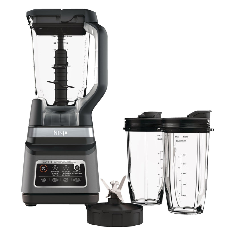 Ninja Professional Plus Blender DUO with 3 Pre-Set Auto IQ Programs, Stainless Steel, 1400W D0