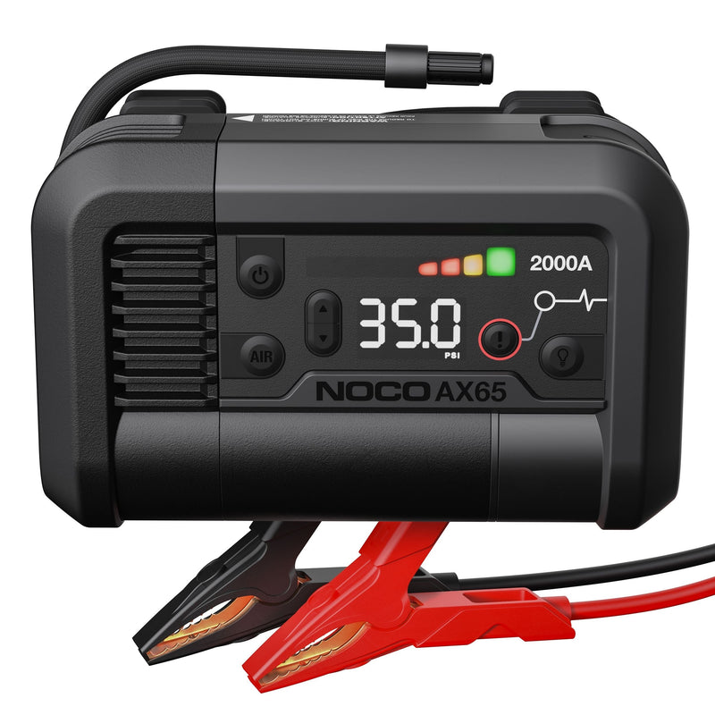 NOCO AX65 Boost Air Booster Pack/Jump Starter with Air Compressor, 2000-Amp, 12V B3