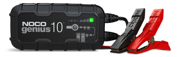 NOCO GENIUS10 Smart Battery Charger/Maintainer/Desulfator, 10-Amp, 6V/12V L6