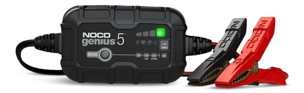 NOCO GENIUS5 Smart Battery Charger/Maintainer/Desulfator, 5-Amp, 6V/12V F3