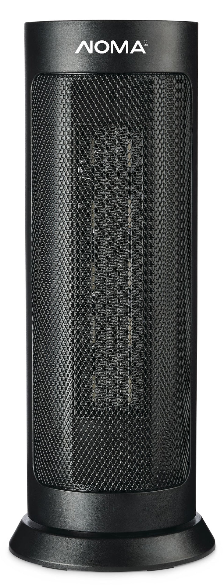 NOMA Oscillating Digital Tower Ceramic Heater with Remote Control and Thermostat, Black, 18-in Z4