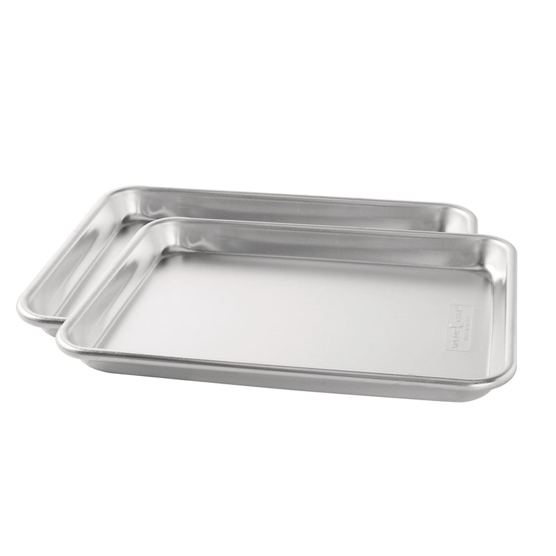 Nordic Ware Naturals Baker's Aluminum Quarter Sheet, 2-pc N2