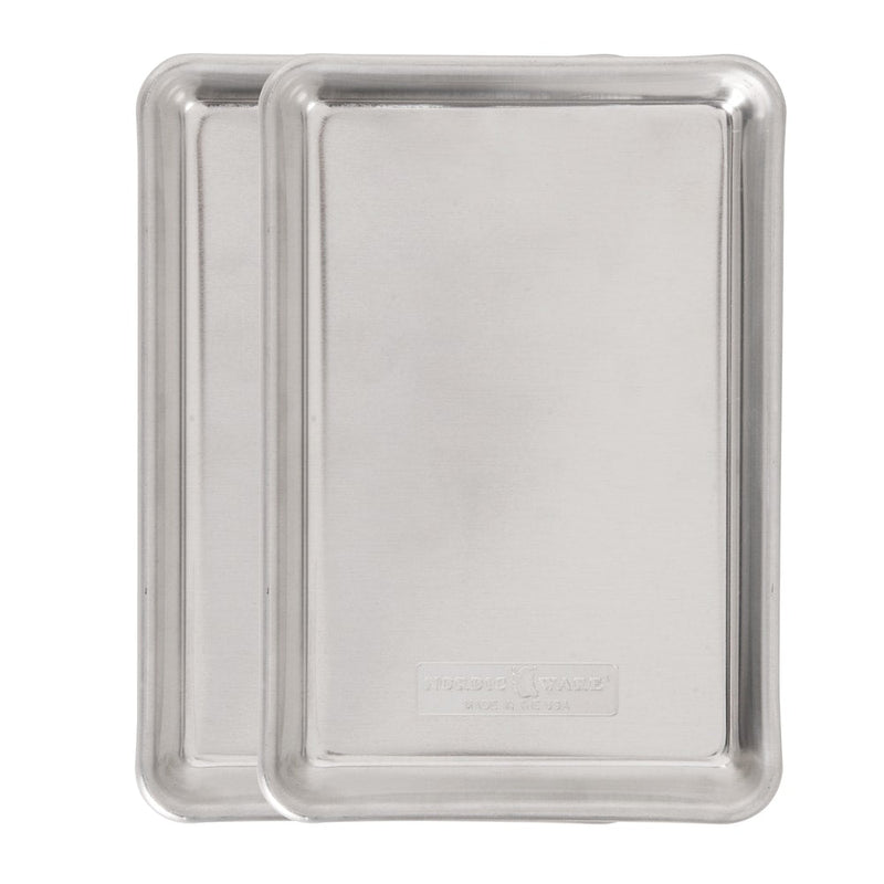 Nordicware Naturals Uncoated Aluminum Eighth Sheet, 2-pc U6
