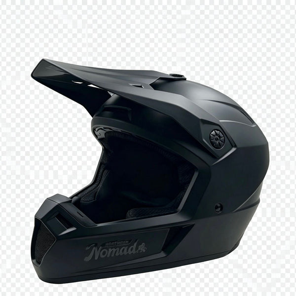 Northern Nomad Trail Blazer Dirt Bike Helmet, Matte Black, Various Sizes X4