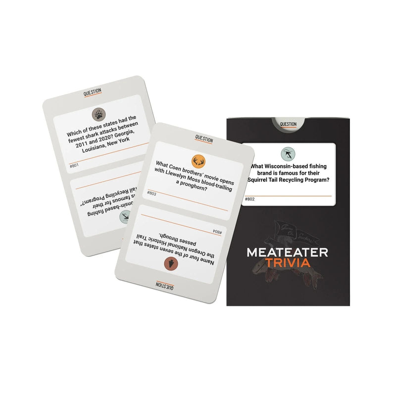 NorthSylva Officially Licensed Meateater Trivia Board Game I0