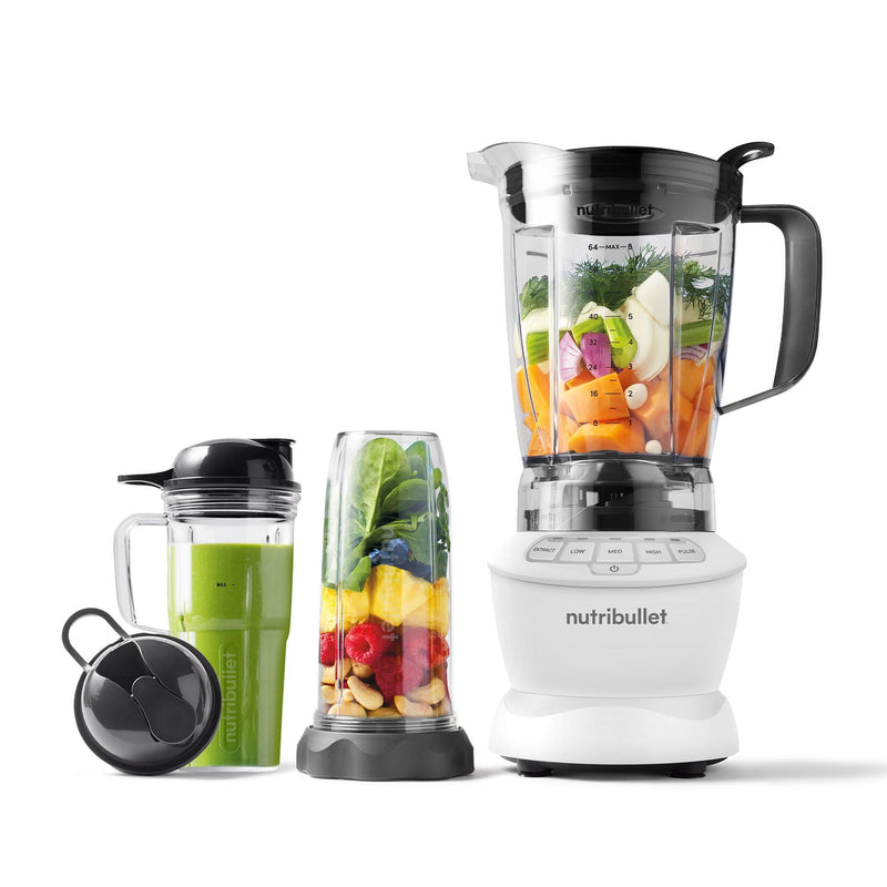 NutriBullet Full Sized & Single Serve Blender Combo, Includes 64-oz Pitcher & Accessories, 1200W P9