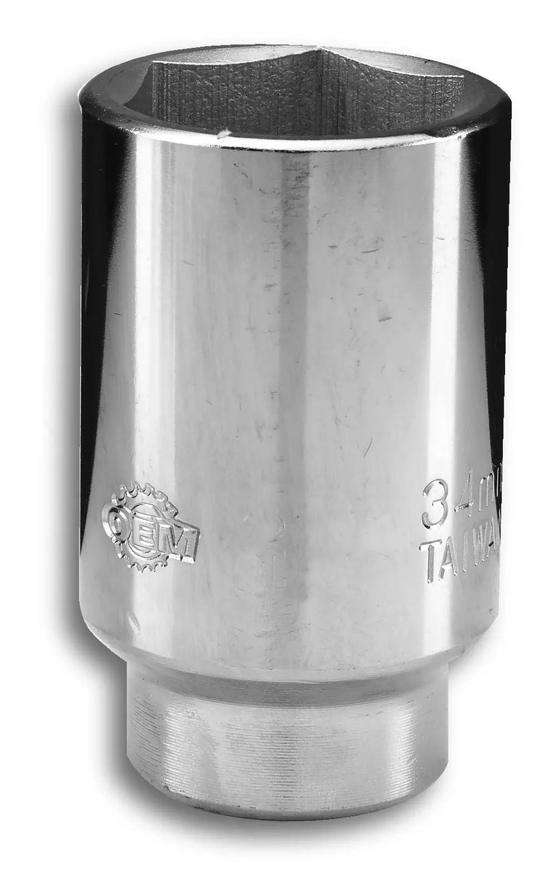 OEMTOOLS 1/2-in Drive Axle Nut Socket, 34-mm, 44205 K3