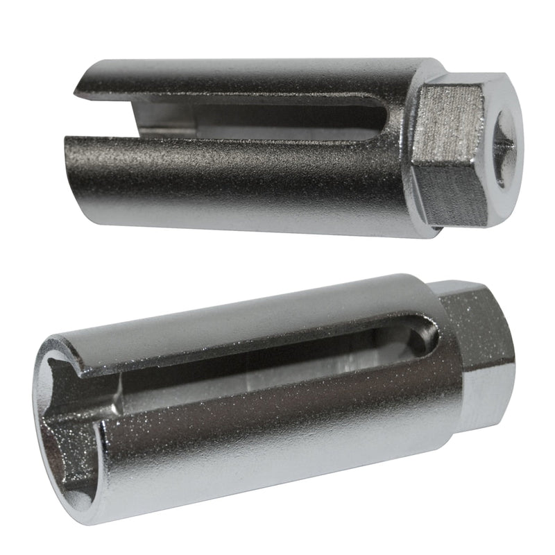 OEMTOOLS 3/8-in Drive Oxygen Sensor Socket with Side Cutaway Slot, 22-mm, 44001 V2