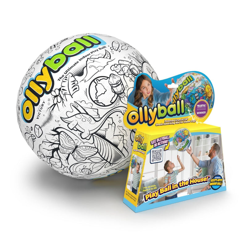 Ollyball Classic Shock-Absorbing Indoor Sports Ball D1