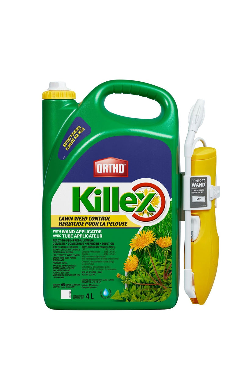 Ortho Killex Lawn Weed Control with Wand, 4-L Z3