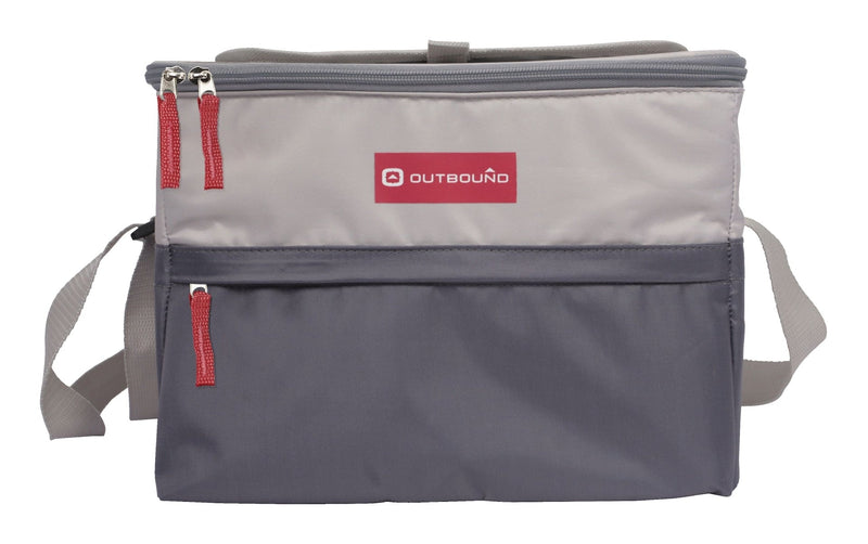 Outbound 12-Can Soft Cooler With Hard Liner, Grey P0