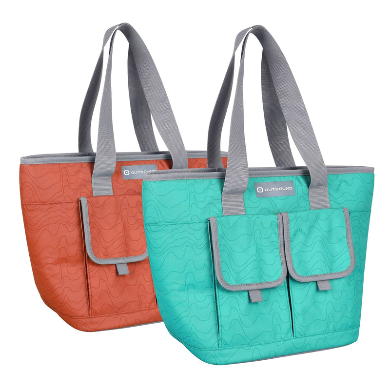 Outbound Beach Tote Insulated Soft Cooler, 24-Can N9