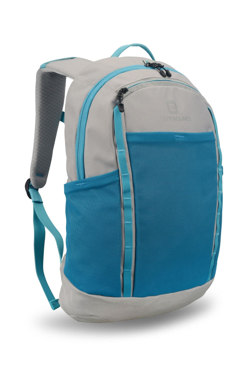 Outbound Water-Repellent Kids Hiking Backpack, Blue Q3