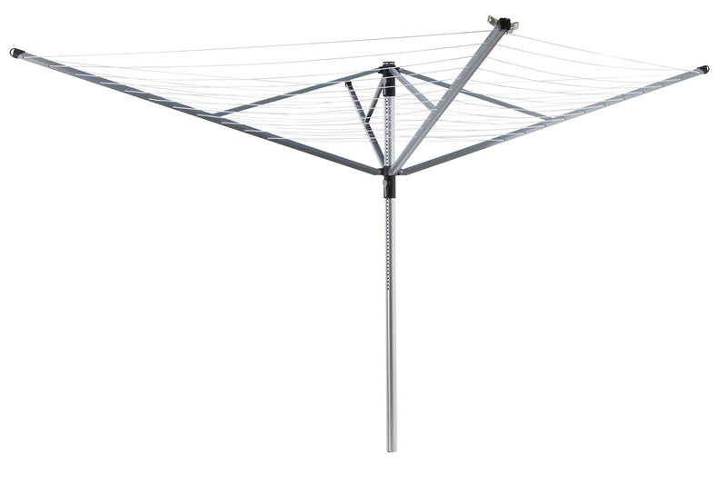 Outdoor Umbrella Clothes Dryer, Grey, 60-m F4