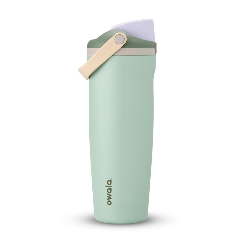 Owala FreeSip Sway Stainless Steel Insulated Portable Reusable Water Bottle, with Built-in Straw, Various Colours, 30-oz P9