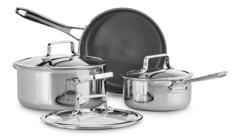Paderno PFOA-Free Hybrid Clad Cookware Pot Set, 6-pc J5