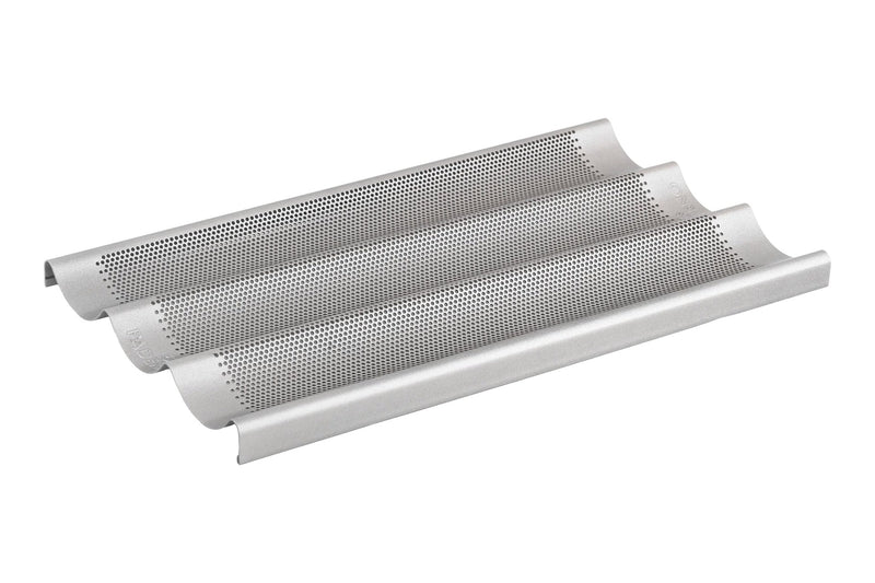 Paderno Professional Non-Stick Baguette Pan, Champagne F1