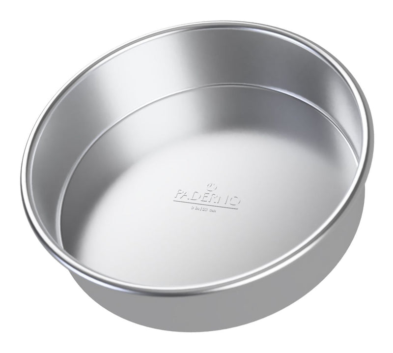 PADERNO Professional Uncoated Aluminum Round Cake Pan, 9-in Z4