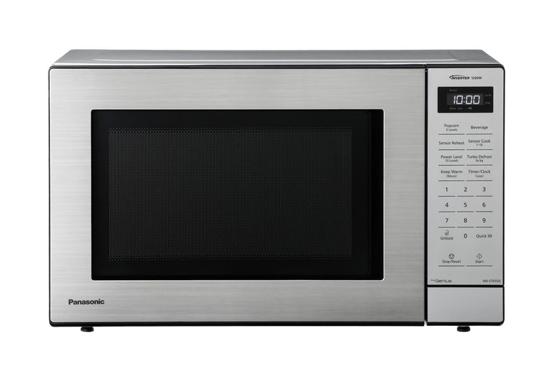 Panasonic Genius High Power Microwave Oven with Inverter, Touchpad Controls, 1200W, 1.2-cu.ft., Stainless Steel L0