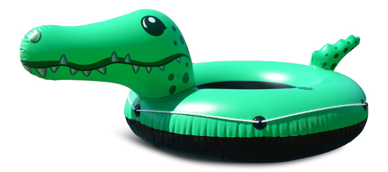 Pathfinder Inflatable Crocodile River/Lake Float Tube, 1-person, Green Z9