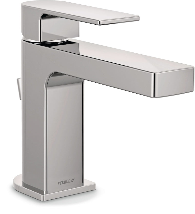 Peerless Xander Single Handle Rigid Spout Single Hole Bathroom Sink Faucet, WaterSense Certified, Chrome K0