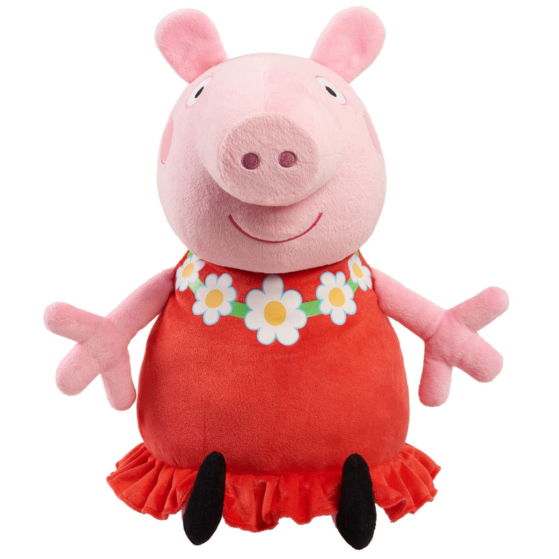 Peppa Pig Jumbo Plush Stuffed Animal, 24.75-in G9