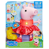 Peppa Pig Peppa’s Muddy Puddles Party Singing and Dancing Doll, French, Ages 3+