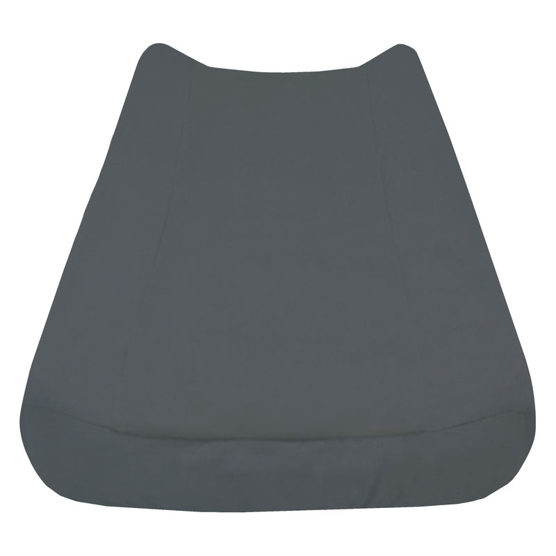 Perlimpinpin Bamboo Baby Changing Pad Cover, Charcoal X3