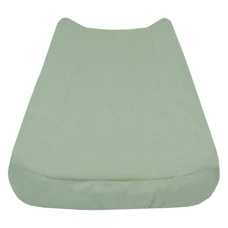 Perlimpinpin Bamboo Baby Changing Pad Cover, Moss Z4