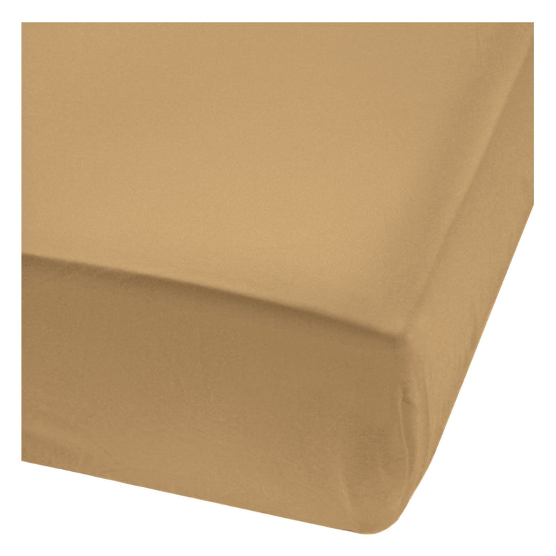 Perlimpinpin Bamboo Baby Crib Fitted Sheets, Honey V9