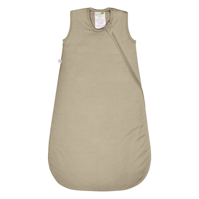 Perlimpinpin Bamboo Baby Sleep Bag, Taupe, 6-18 months H1