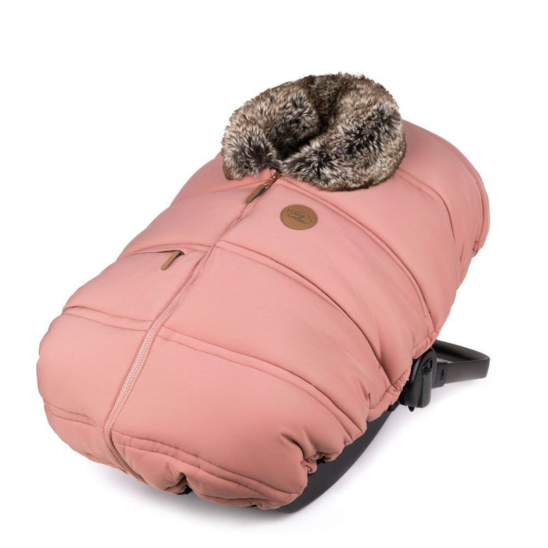 Petit Coulou Winter Baby Car Seat Cover, Blush H9