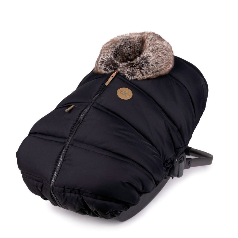 Petit Coulou Winter Baby Car Seat Cover, Classic Collection, Onyx N1