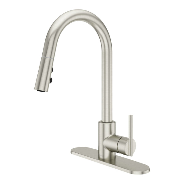 Pfister Modern Pull-Down Kitchen Faucet, Stainless Steel N4