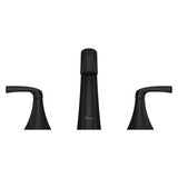 Pfister Rancho 8-in Widespread Bath Faucet, Matte Black