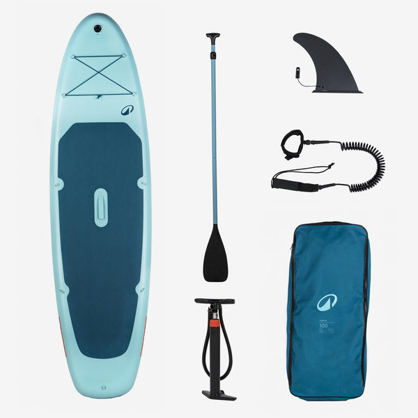 10 ft 6 in Inflatable Stand Up Paddle Set for 1–2 People, 100 V8