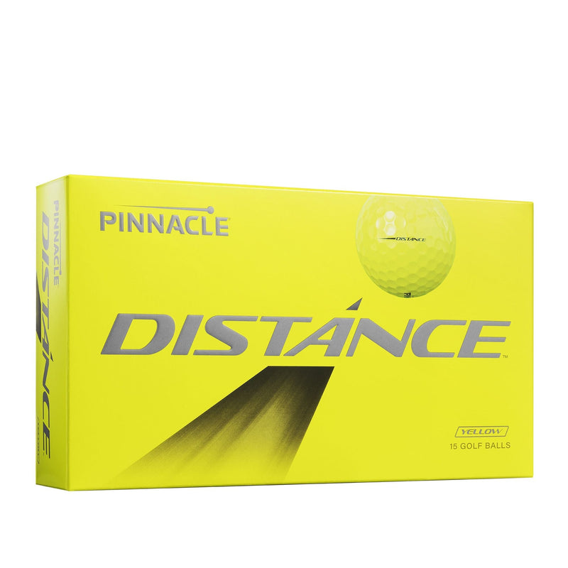 Pinnacle Distance Golf Balls, Yellow, 15-pk C6