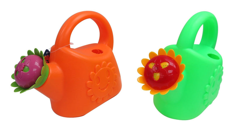 Plastic Watering Can & Boat, Multi-Coloured, Assorted, Ages 2+, for Summer/Beach Activities G6