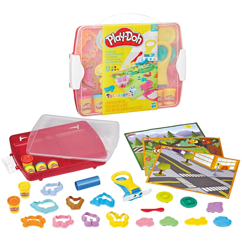 Play-Doh Activity Case with 16 Tools & 6 Colours, Ages 2+ I5