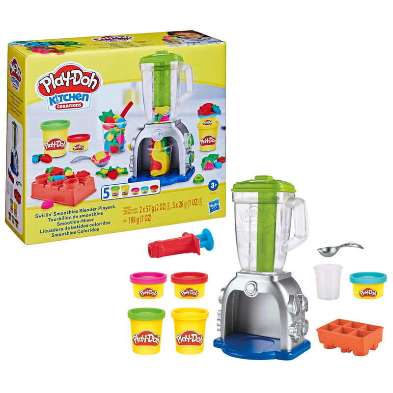 Play-Doh Kitchen Creations Swirlin' Smoothie Blender Playset H0