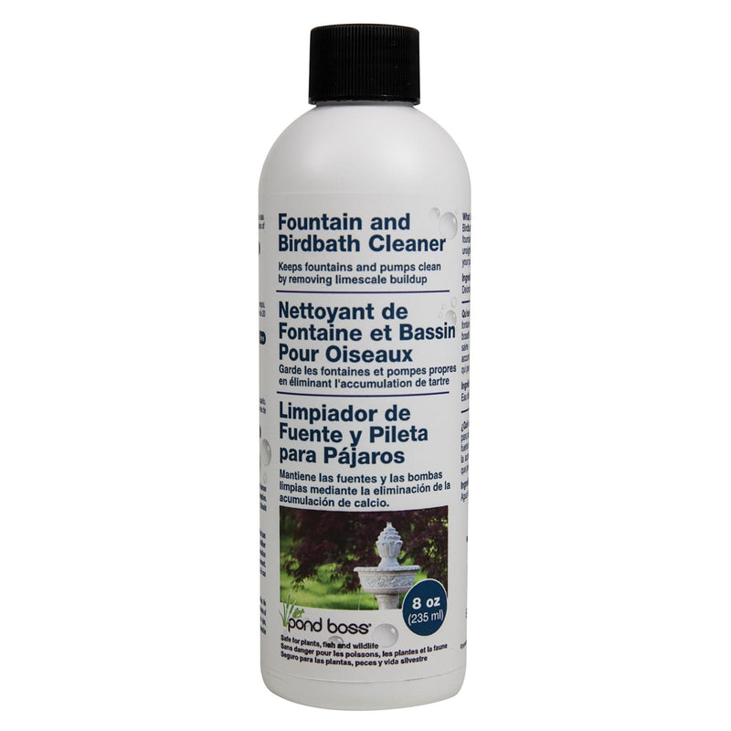 Pond Boss Fountain & Bird Bath Cleaner, 226.7 ml Q3
