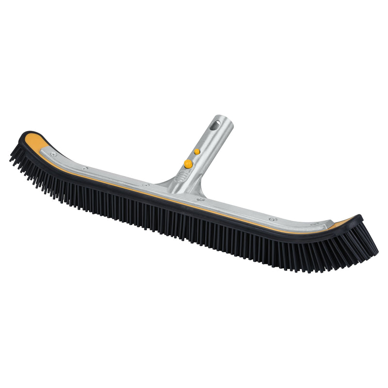 Pool Wall Brush with Rubber Bristles, 18-in A3