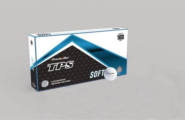 PowerBilt Soft Golf Balls, White, 18-pk X8