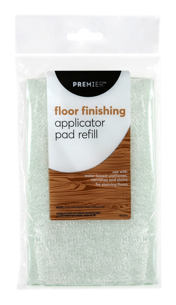 Premier Floor Finishing Foam Applicator Pad Refill for Water Stains X4