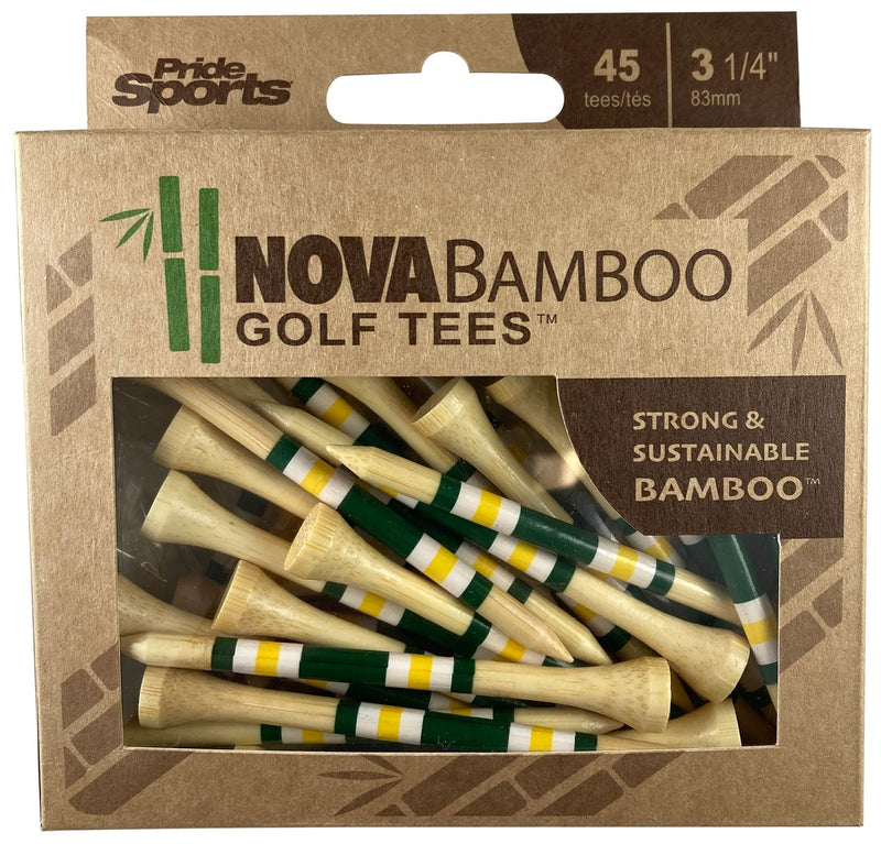 Pride Nova Bamboo Golf Tees, 3 1/4-in, 45-pk K2