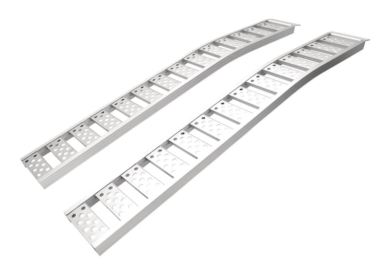 PRIME1 Automotive Accessories UTV/ATV Aluminum Loading Ramps Pair with Adjustable Straps, 90 x 12-in, 2-pc C3