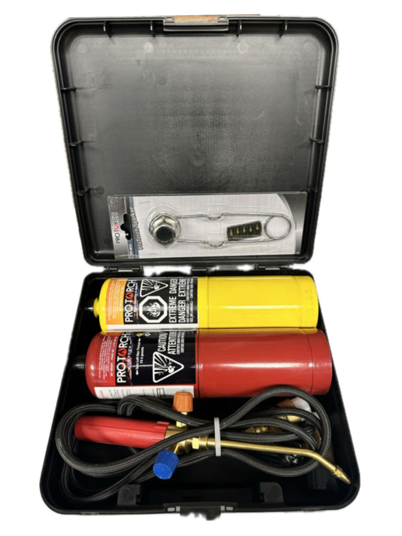 Pro Torch Oxi-Mapp Brazing Torch Kit with Storage Case C7
